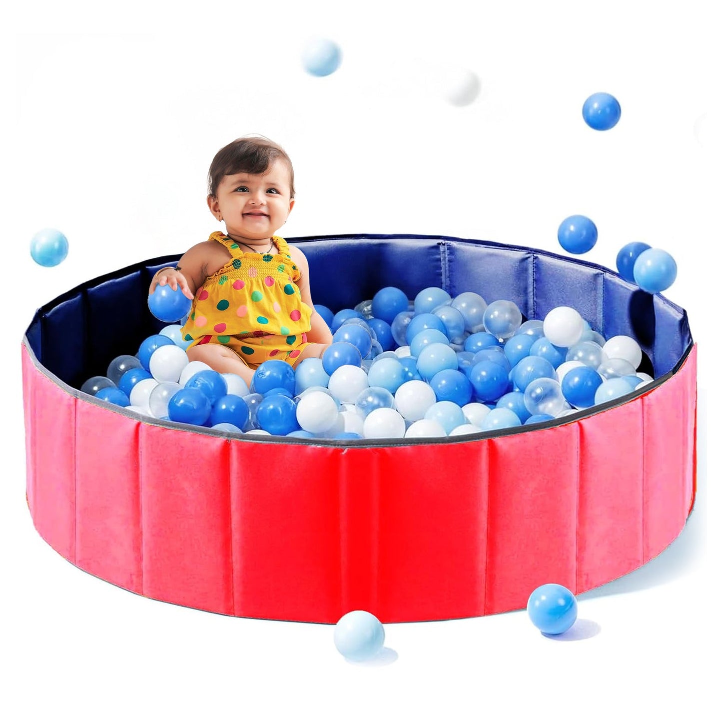 Foldable Pool for Pet and Kids - Portable and Durable Splash Fun for the Whole Family