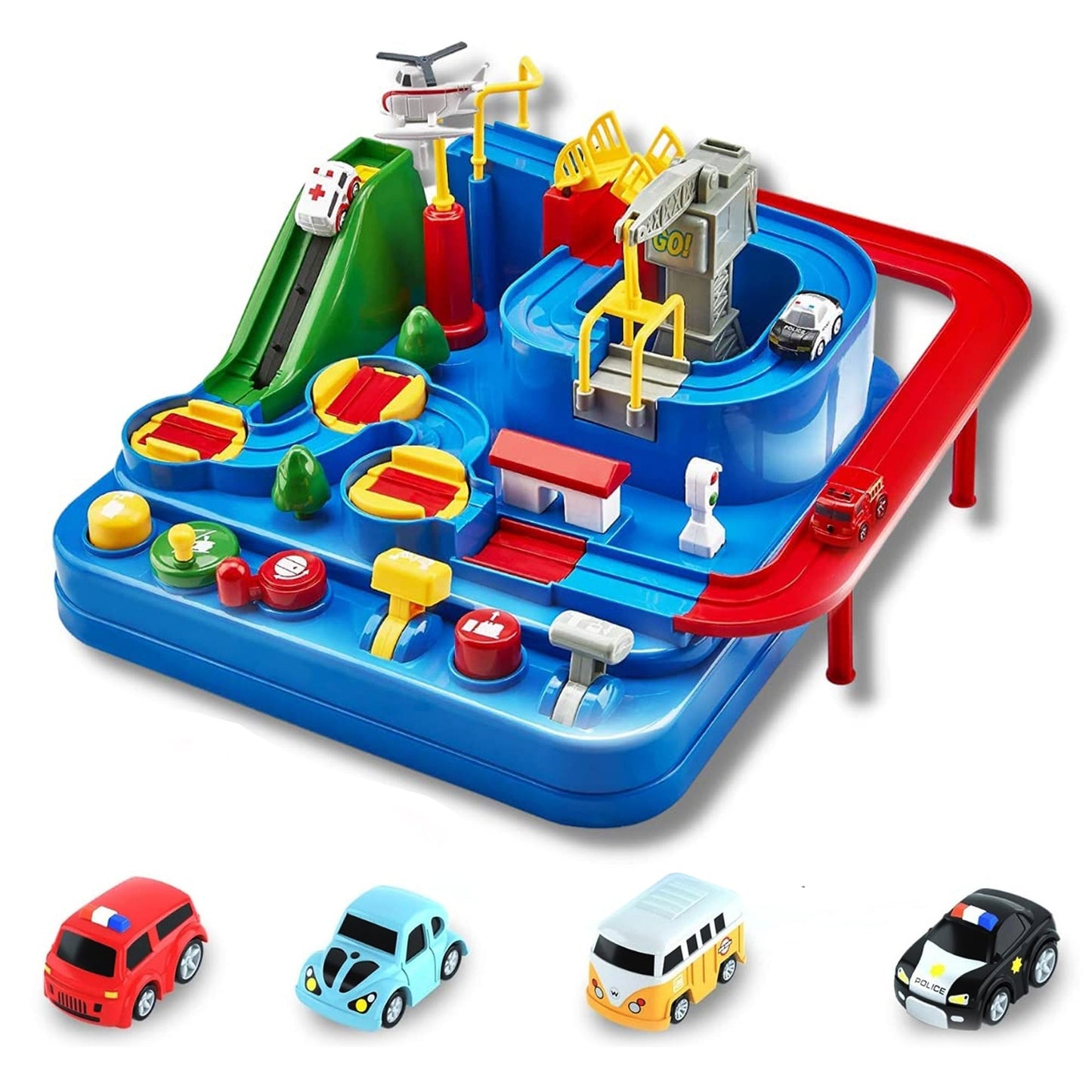 Car Adventure Rescue Track Set Educational Toy