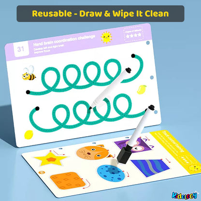 Reusable Handwriting Practice Activity Book